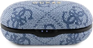 Guess True Wireless 4G Metal Bluetooth Oordopjes Blauw