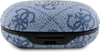 Guess True Wireless 4G Metal Bluetooth Oordopjes Blauw