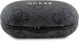 Guess True Wireless 4G Metal Bluetooth Oordopjes Zwart