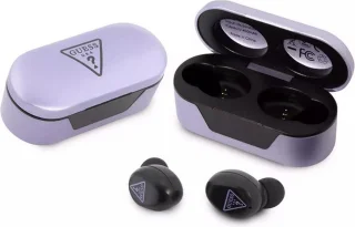 Guess True Wireless Bluetooth In-Ear Oordopjes Zwart/Paars