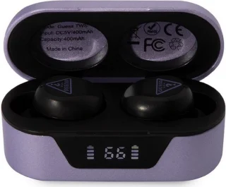Guess True Wireless Bluetooth In-Ear Oordopjes Zwart/Paars