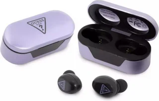 Guess True Wireless Bluetooth In-Ear Oordopjes Zwart/Paars
