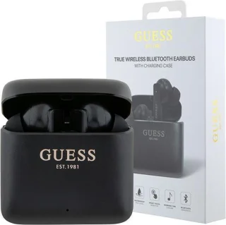 Guess True Wireless EarPods Zwart Bluetooth Earbuds