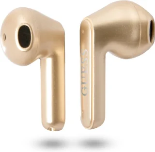 Guess True Wireless Triangle Logo Bluetooth Oordopjes Goud