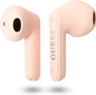 Guess True Wireless Triangle Logo Roze In-ear Oordopjes