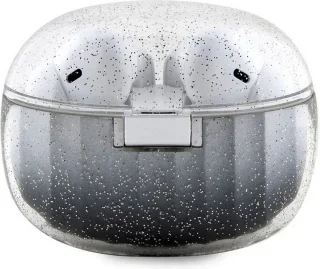 Guess TWS Glitter Gradient Bluetooth Oordopjes Zwart