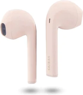 Guess TWS Script Bluetooth In-ear Oordopjes Roze