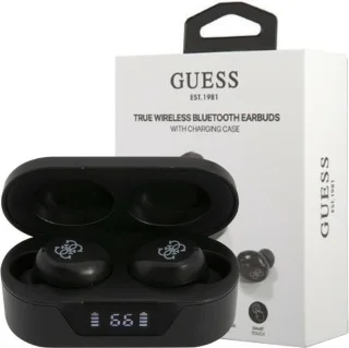 Guess Universele Bluetooth In-Ear Oordopjes Zwart