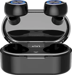 Gymston MX7 Volledig Draadloze Bluetooth Oordopjes Zwart