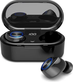 Gymston MX7 Volledig Draadloze Bluetooth Oordopjes Zwart