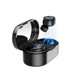 Gymston MX7 Volledig Draadloze Bluetooth Oordopjes Zwart