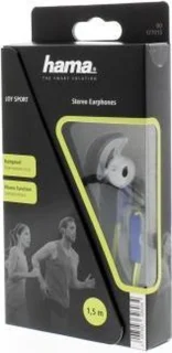 Hama Action stereo-koptelefoon groen/blauw