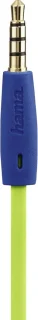 Hama Action stereo-koptelefoon groen/blauw