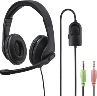 Hama HS-P200 PC Office headset zwart