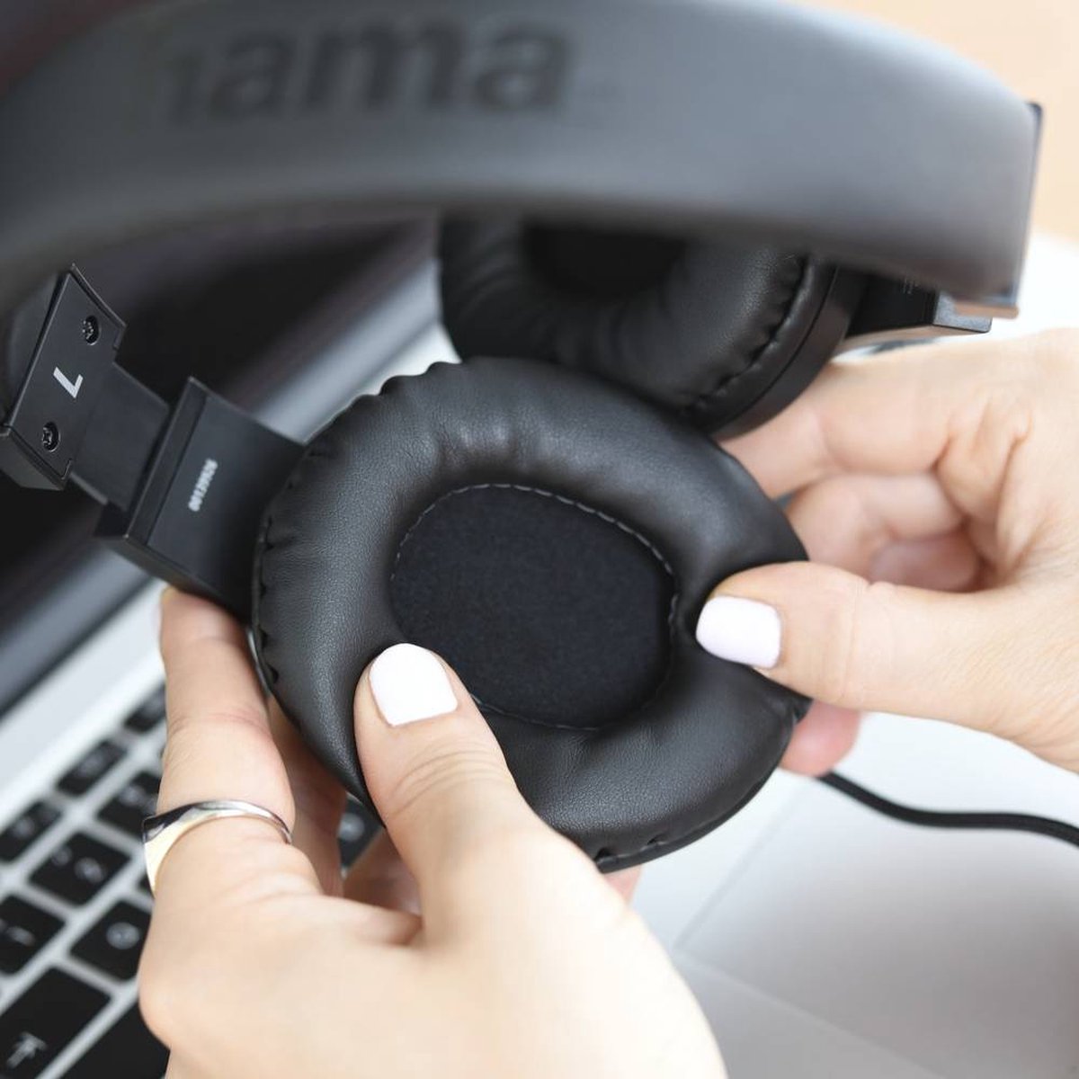 Hama HS-P350 PC-Office Stereo Headset Zwart