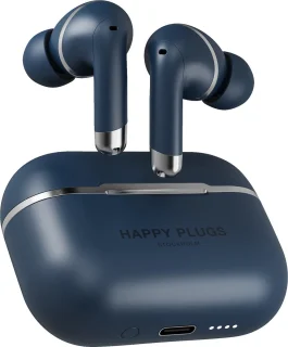 Happy Plugs Air 1 ANC Draadloze In-ear Koptelefoon Blauw