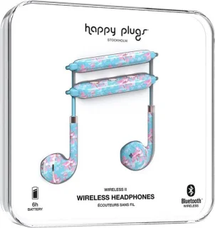 Happy Plugs Earbud Plus II Botanica Exotica Bluetooth