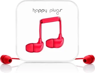 Happy Plugs In-ear Oordopjes Rood