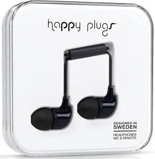 Happy Plugs In-ear Oordopjes Zwart