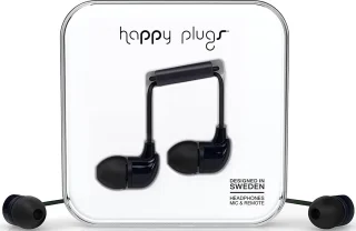 Happy Plugs In-ear Oordopjes Zwart