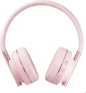 Happy Plugs Play Bluetooth Headset On-Ear Pink Gold