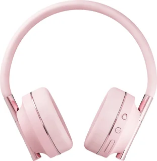 Happy Plugs Play Bluetooth Headset On-Ear Pink Gold