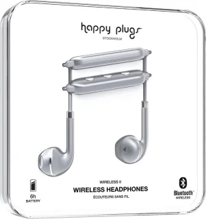 Happy Plugs Wireless II Draadloze In-Ear Bluetooth Headset Grijs