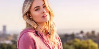 Happy Plugs Wireless II In-Ear Bluetooth Headset Zwart/Goud