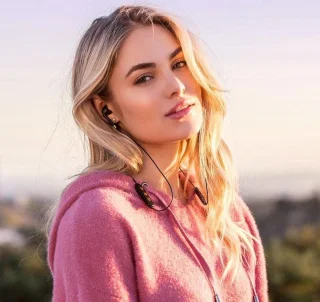 Happy Plugs Wireless II In-Ear Bluetooth Headset Zwart/Goud