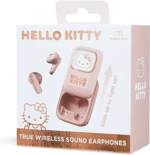 Hello Kitty draadloze Bluetooth oordopjes met oplaadcase