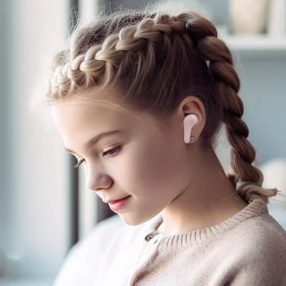 Hello Kitty draadloze Bluetooth oordopjes met oplaadcase