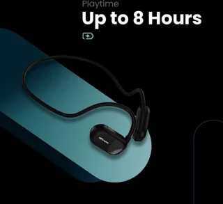 HiFuture Future Mate 5.3 Bluetooth Bone Conduction Sportkoptelefoon Wit