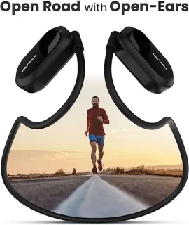 HiFuture Future Mate 5.3 Bluetooth Bone Conduction Sportkoptelefoon Wit