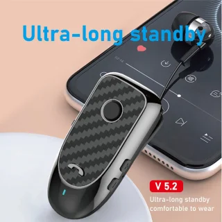 hileo hi60 Bluetooth clip headset zwart