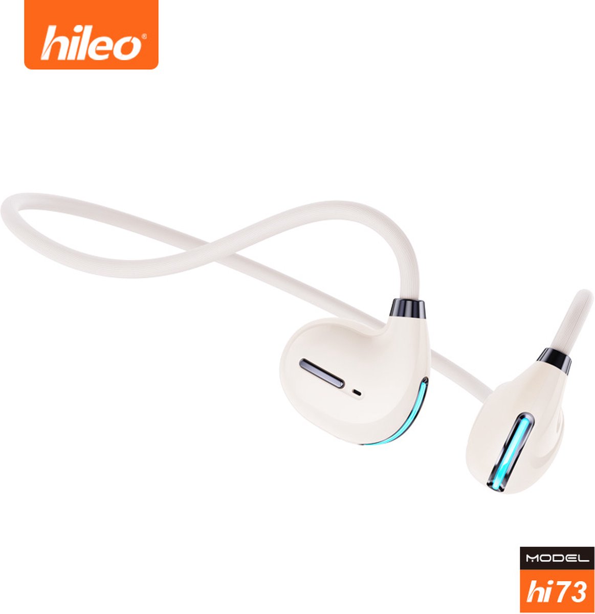 hileo hi73 Draadloze Open-Ear Bluetooth Oordopjes Wit