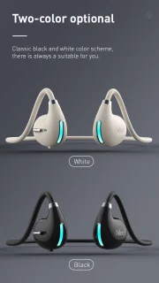 hileo hi73 Draadloze Open-Ear Bluetooth Oordopjes Wit