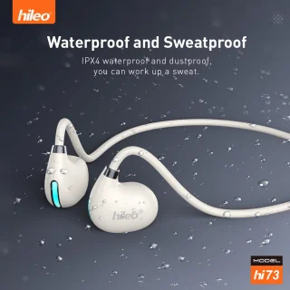 hileo hi73 Draadloze Open-Ear Bluetooth Oordopjes Wit