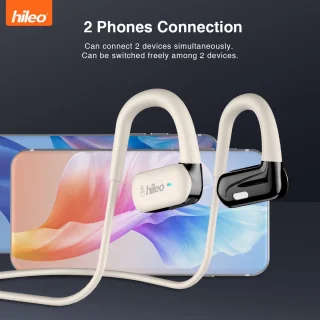 hileo hi77 Draadloze Open Ear Oordopjes Wit