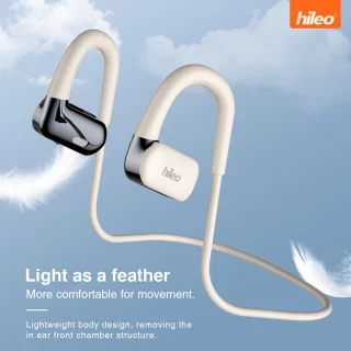 hileo hi77 Draadloze Open Ear Oordopjes Wit