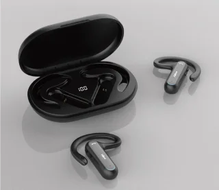 hileo hi90 draadloze open-ear oordopjes zwart