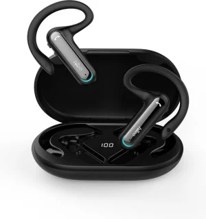 hileo hi90 draadloze open-ear oordopjes zwart