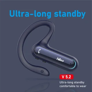 hileo hi90 draadloze open-ear oordopjes zwart