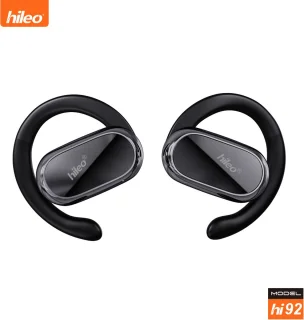 hileo Hi92 Draadloze Open-Ear Oordopjes Zwart