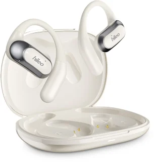 hileo hi95 draadloze open-ear oordopjes beige