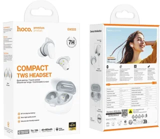 Hoco Draadloze Bluetooth Oordopjes Wit
