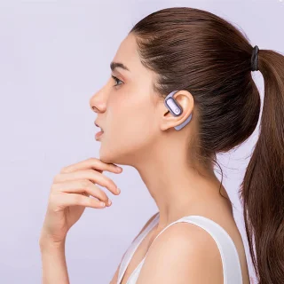 Hoco EA6 Open-Ear Draadloze Oordopjes Wit