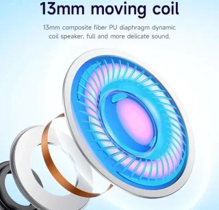 Hoco EQ2 True Wireless Bluetooth 5.3 Oordopjes Wit