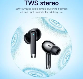 Hoco EQ2 True Wireless Bluetooth 5.3 Oordopjes Wit