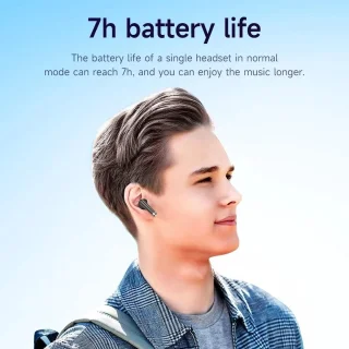 Hoco EQ2 True Wireless Bluetooth 5.3 Oordopjes Wit