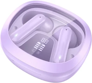 Hoco EQ6 Draadloze Bluetooth Oordopjes Paars